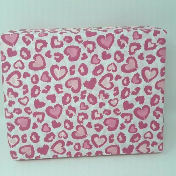 Maggie Miller Twin Sheet Set Pink Hearts Hearts - Picture 5 of 8